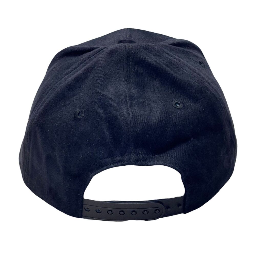 Miller Lite Navy Embroidered A Fine Pilsner Beer Classic Adjustable Snapback Hat - Picture 4 of 7